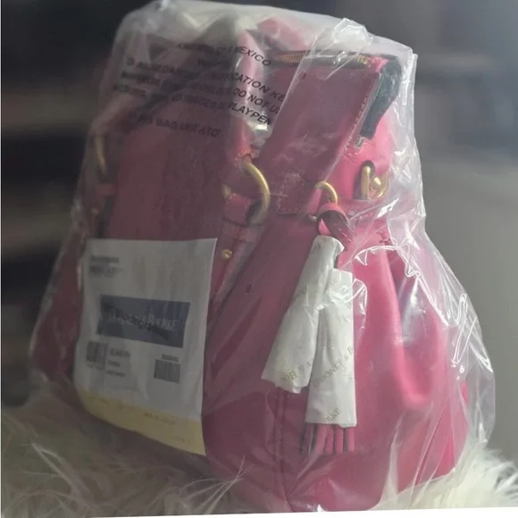 Dooney & Bourke Pink Satchel - Picture 7 of 13